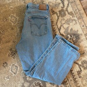 Levi’s ribcage straight jeans, sz 32